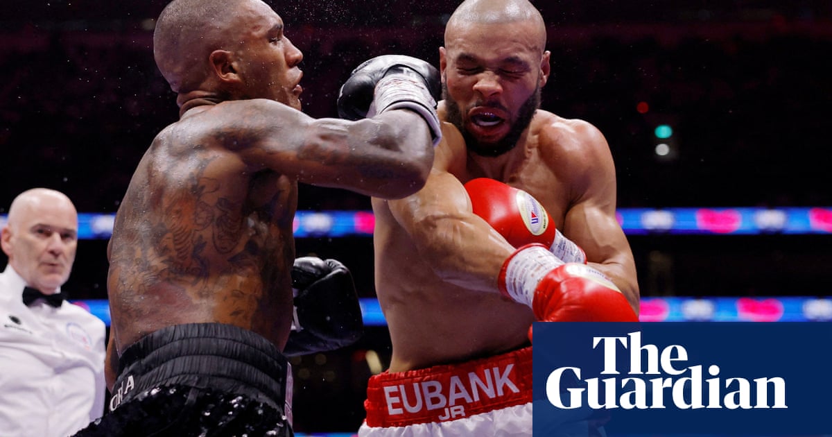 Chris Eubank Jr says he needed eye surgery after headbutt' by Benn