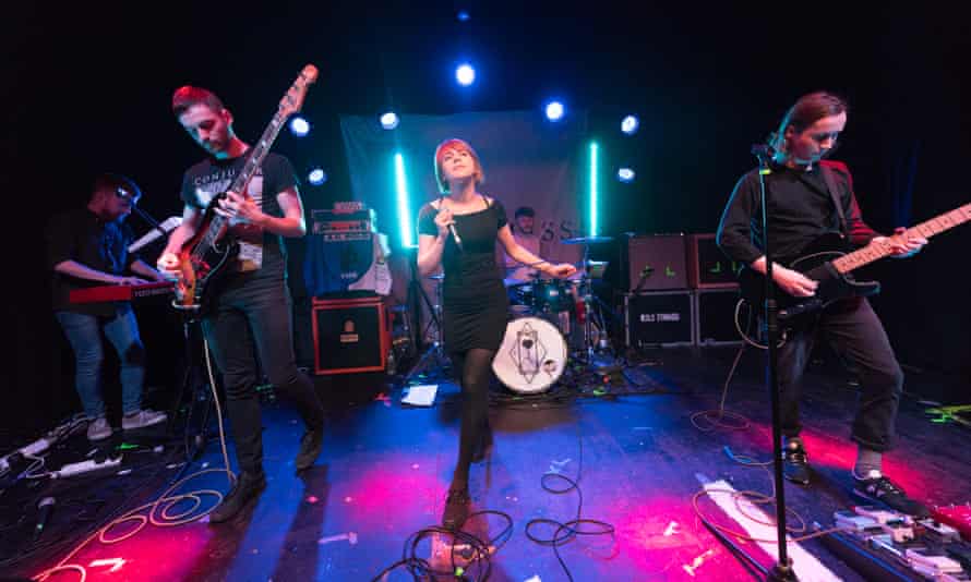 Rolo Tomassi perform at Audio, Glasgow in 2018.