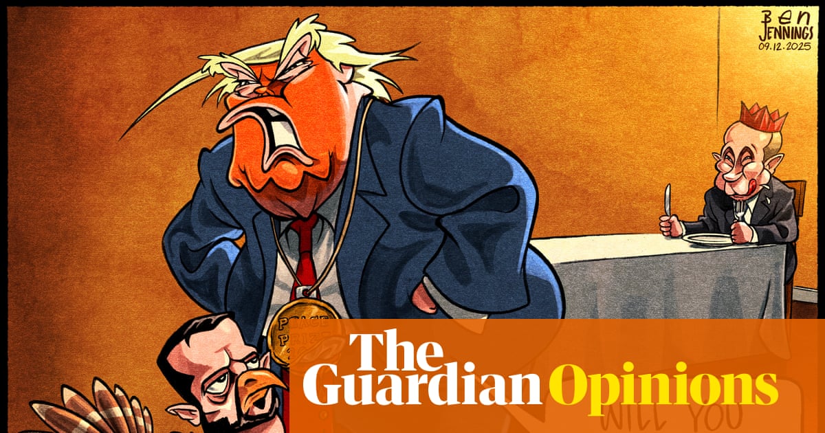 Ben Jennings on Trump and the Ukraine peace talks – cartoon