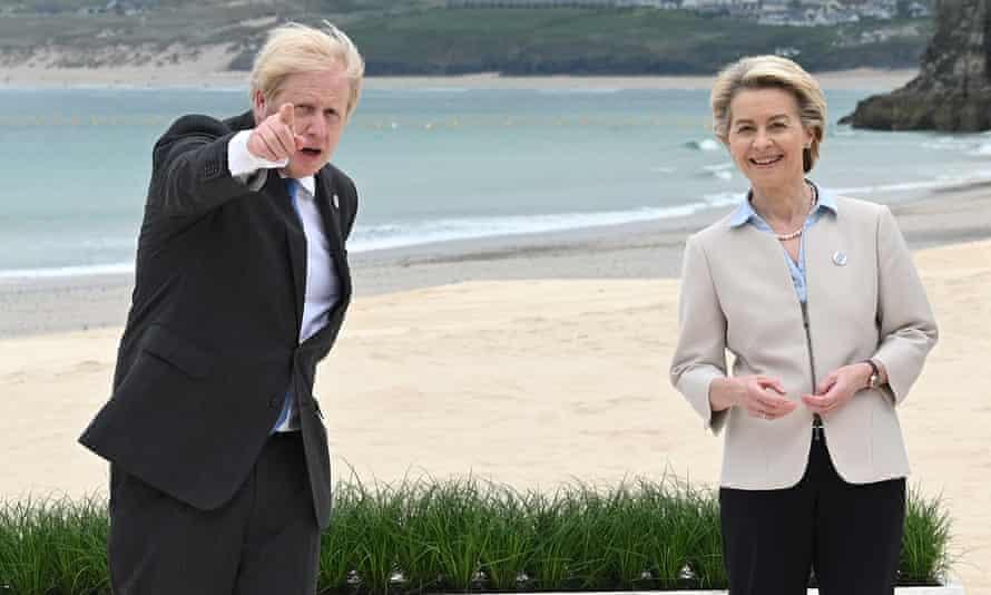 G7 Boris Johnson To Face Pressure From Eu On Northern Ireland G7 The Guardian G7 Boris Johnson To Face Pressure From Eu On Northern Ireland G7 The Guardian