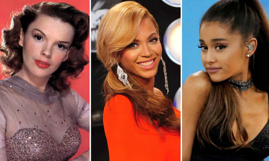 Noted stan objects from across the years: Judy Garland, Beyoncé and Ariana Grande.