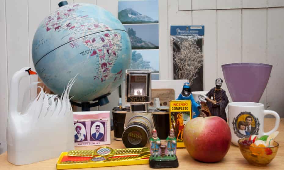 The misfits... just a few of Rowan Moore’s treasures, collected from all over the world.