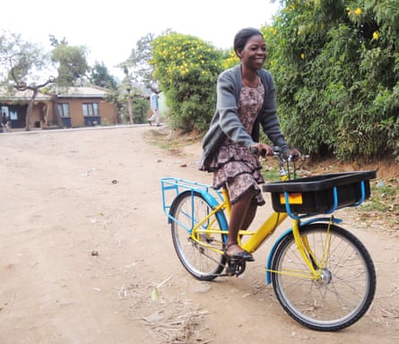 First class: an Elephant bike is put to work in Malawi