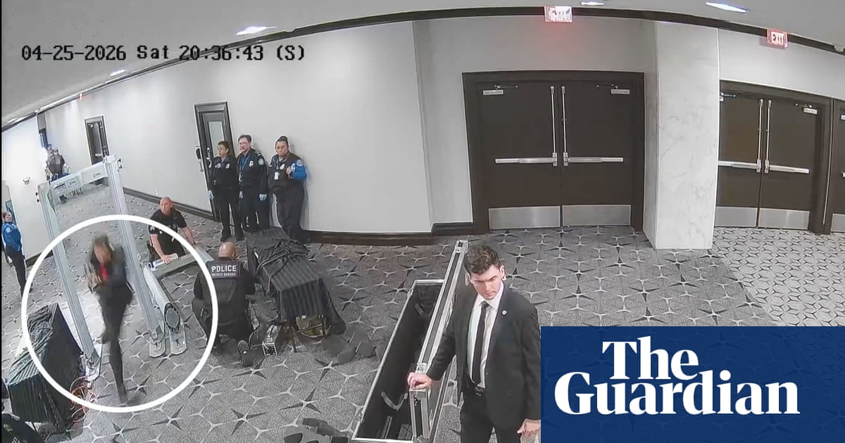 Video shows moment shooter tried to storm White House dinner, officials say