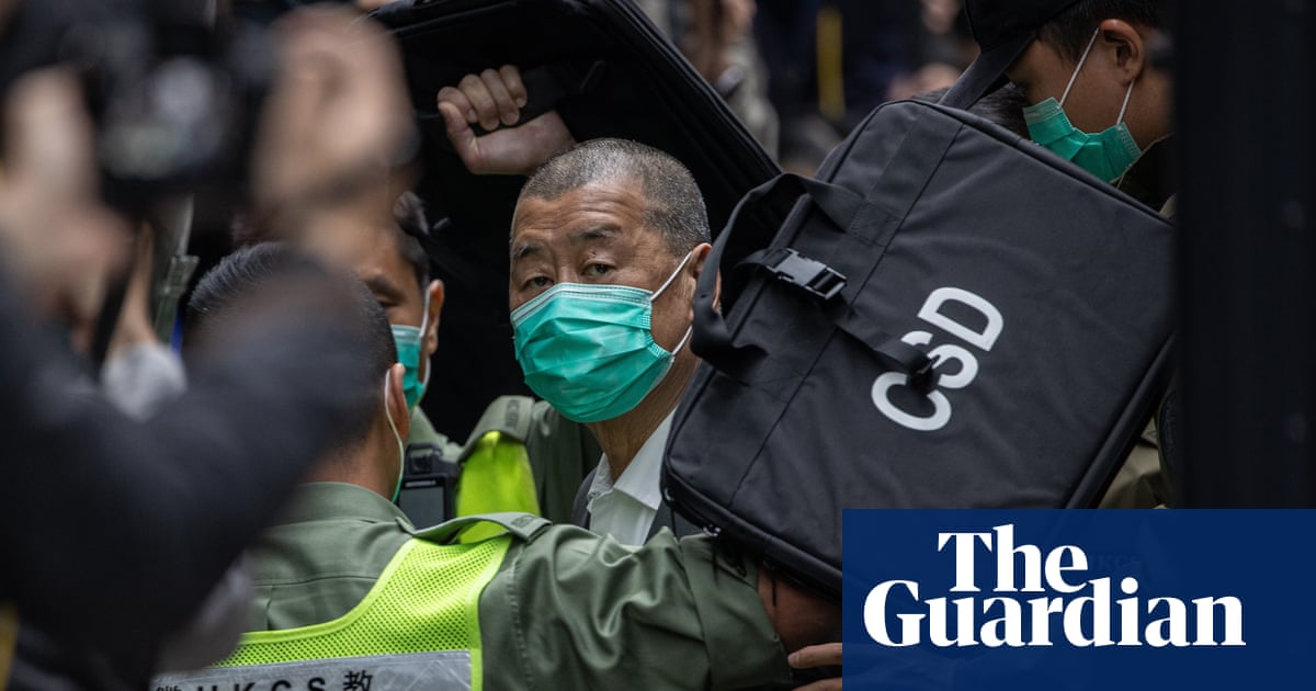 Hong Kong tycoon Jimmy Lai sentenced over banned Tiananmen vigil