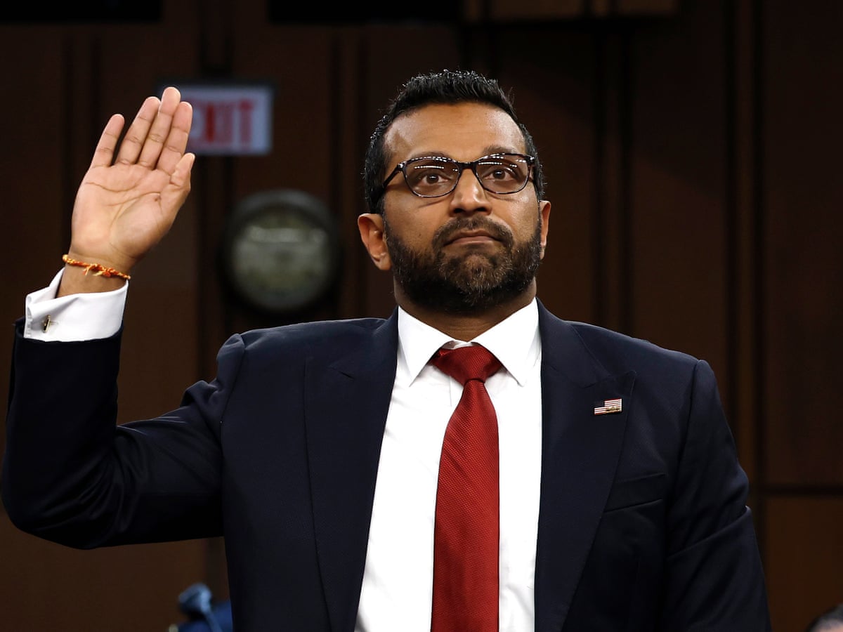 US Senate narrowly confirms Kash Patel as next FBI director | Trump administration | The Guardian