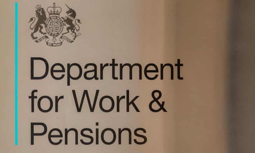 Department for Work &amp; Pensions sign