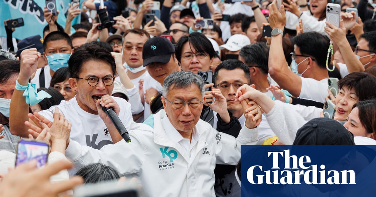 ‘I will not yield’: Taiwan convulsed by 17-year prison sentence for populist opposition figure