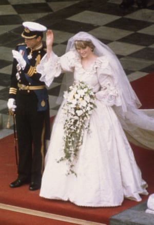 29th July 1981: Charles, Prince of Wales, with Princess Diana, on the altar of St Paul’s Cathedral during their marriage ceremony.