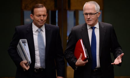 Tony Abbott and Malcolm Turnbull