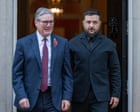 Ukraine war live: Zelenskyy to meet Starmer, Macron and Merz in London over peace push