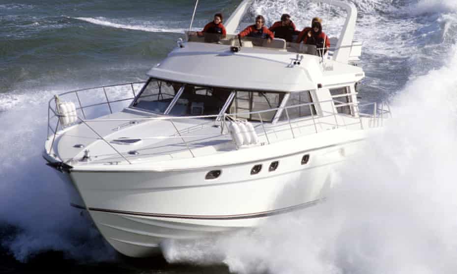 A Fairline boat