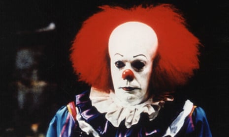 Stephen King’s character Pennywise, as portrayed by Tim Curry in 1990.