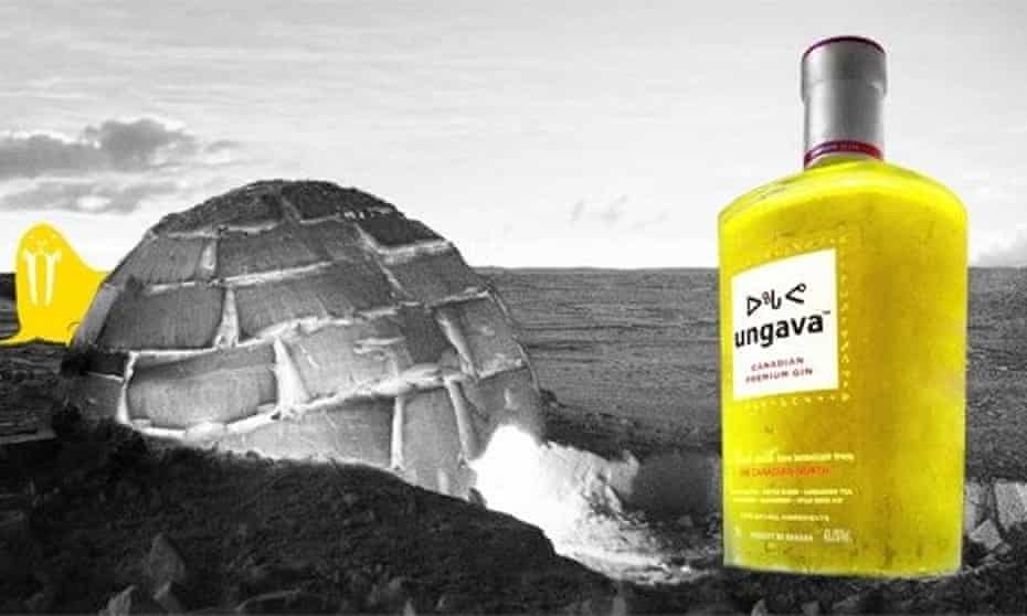 Advert for Ungava gin