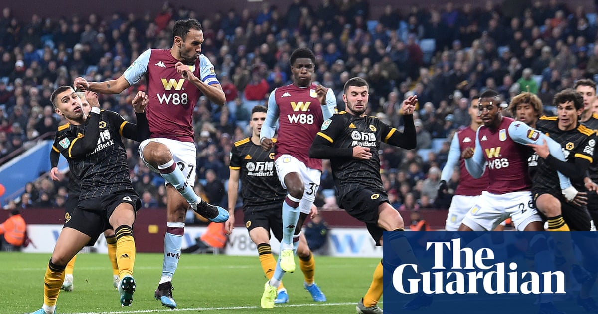 Elmohamady gives Aston Villa edge over Wolves in makeshift cup derby