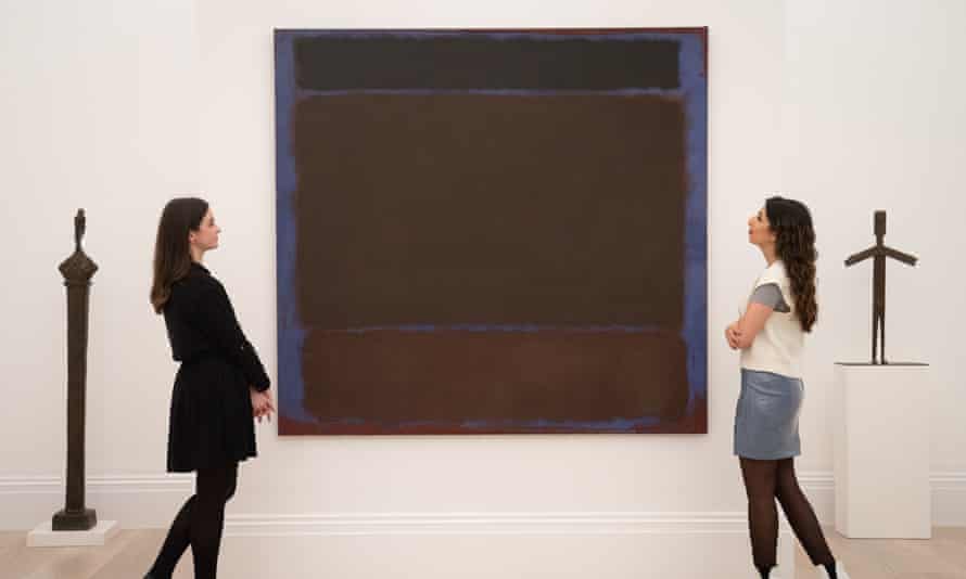 Rothko and Warhol among ‘legendary’ art collection being sold in divorce | Art 1 A never-before-seen piece by Mark Rothko.