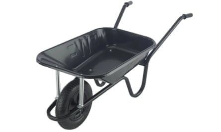B&Q Walsall Endurance Black Steel Karrocë e rëndë 85L