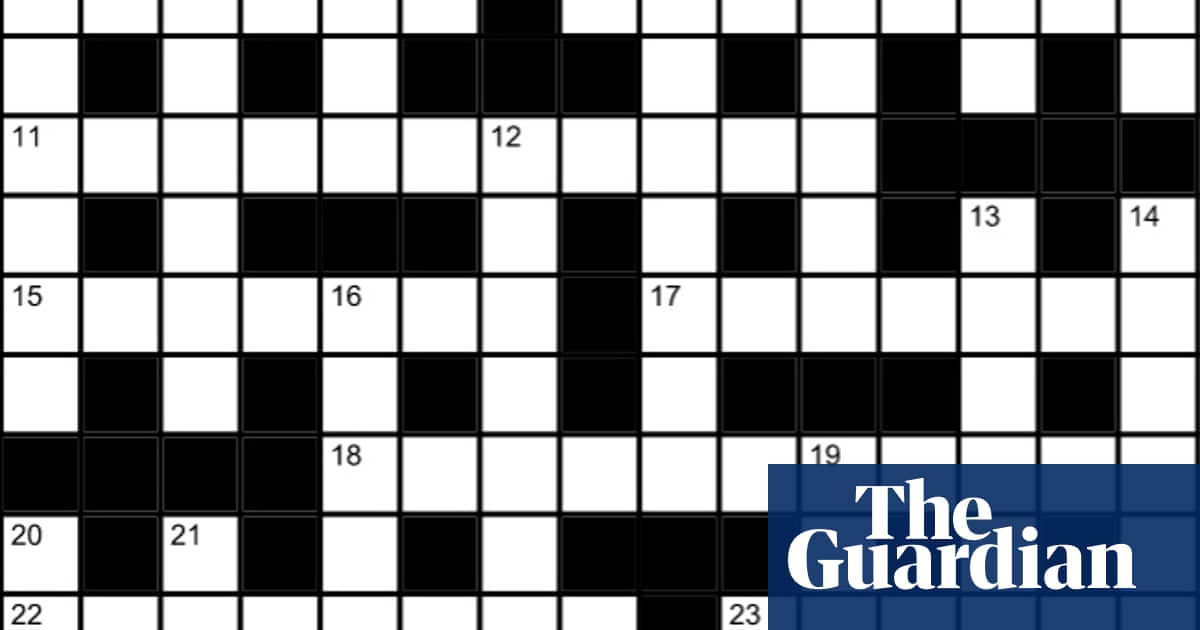Genius crossword No 161 Crosswords The Guardian Genius crossword No 161 Crosswords The Guardian