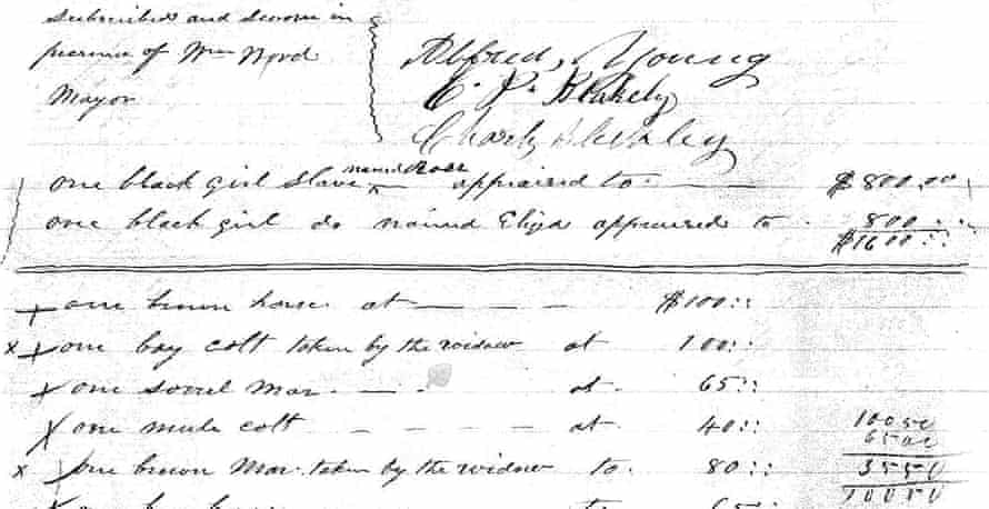 Pictured here is a probate inventory ‘Kansas, Willis and Probate Records, 1803-1987’ obtained via Ancestry.com