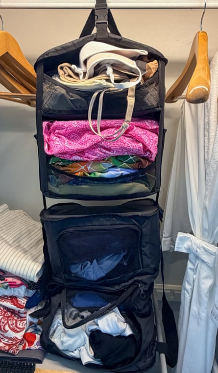 I upgraded my suitcase for one with pop-out shelves – it's completely changed how I packed