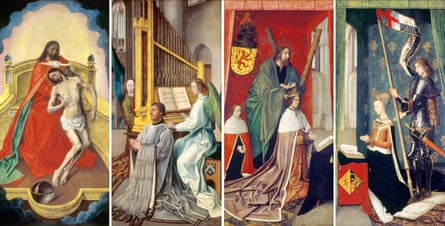 The Trinity Altarpiece panels