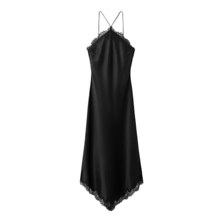 Mango satin camisole dress