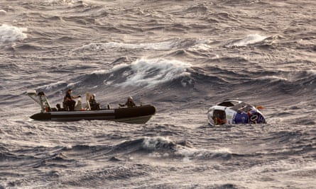 Australian navy sailors rescue Aurimas Mockus