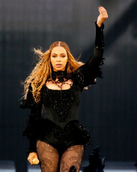 Beyonce performs during the Formation World Tour at Stadium of Light.