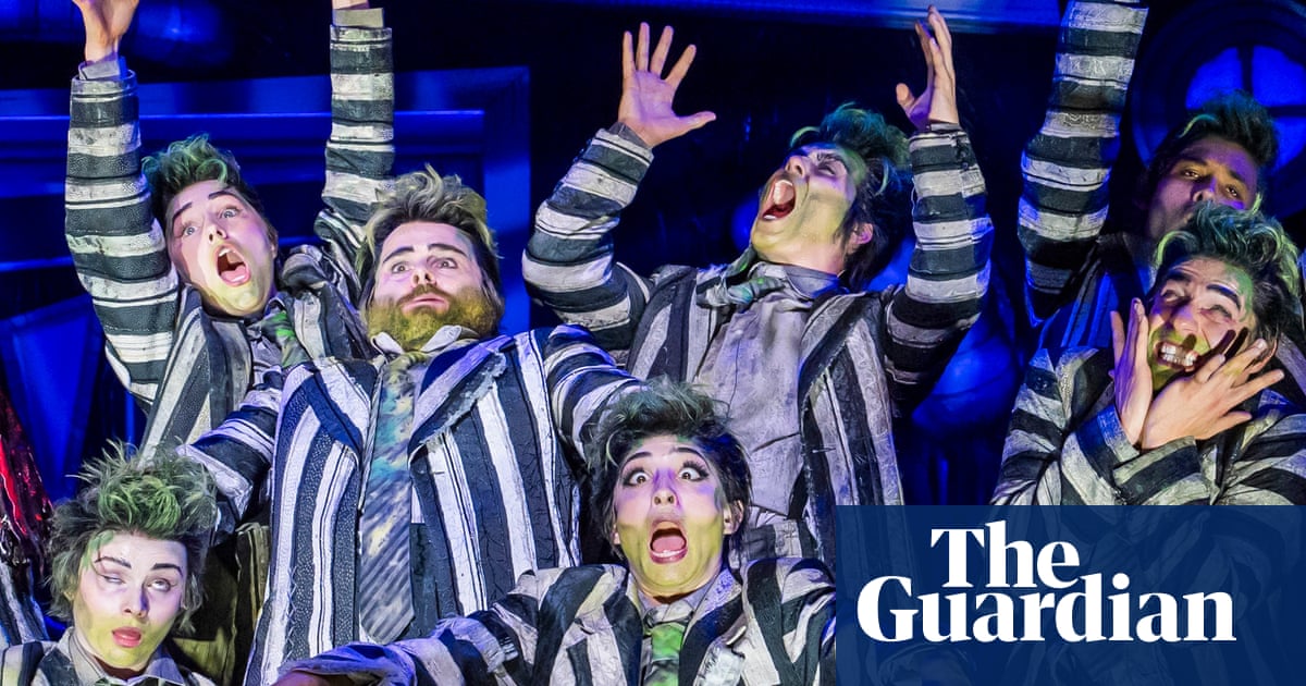 It's showtime!' Beetlejuice musical is a rave from the grave in pictures