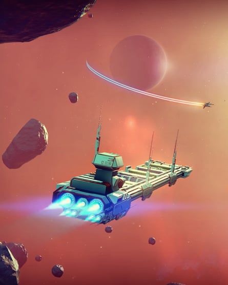 ‘The run of an unimaginable number of galaxies’: No Man’s Sky offers a truly open universe.