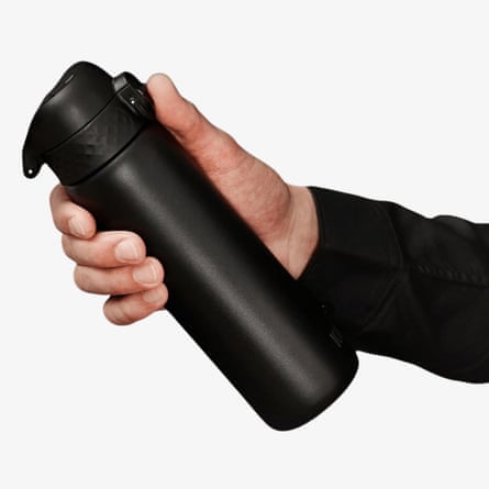 Ion8 Lightweight Steel Water Bottle, 600 ml