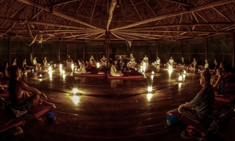 Temple of the Way of Light ayahuasca centre, two hours from Iquitos, Peru