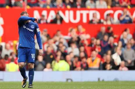A dejected Rooney at the final whistle.