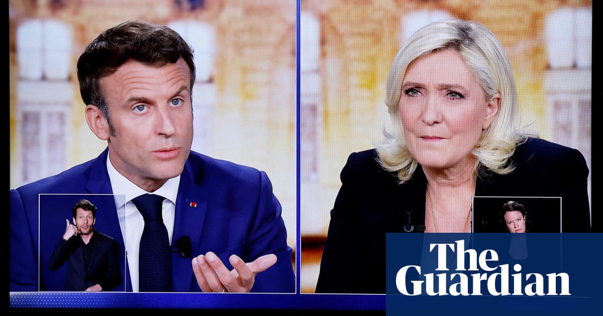 Macron comes out on top in French election TV debate with Le Pen