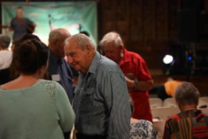 Ted Kelly who helped build the Pampas Memorial Hall in the 1950s.