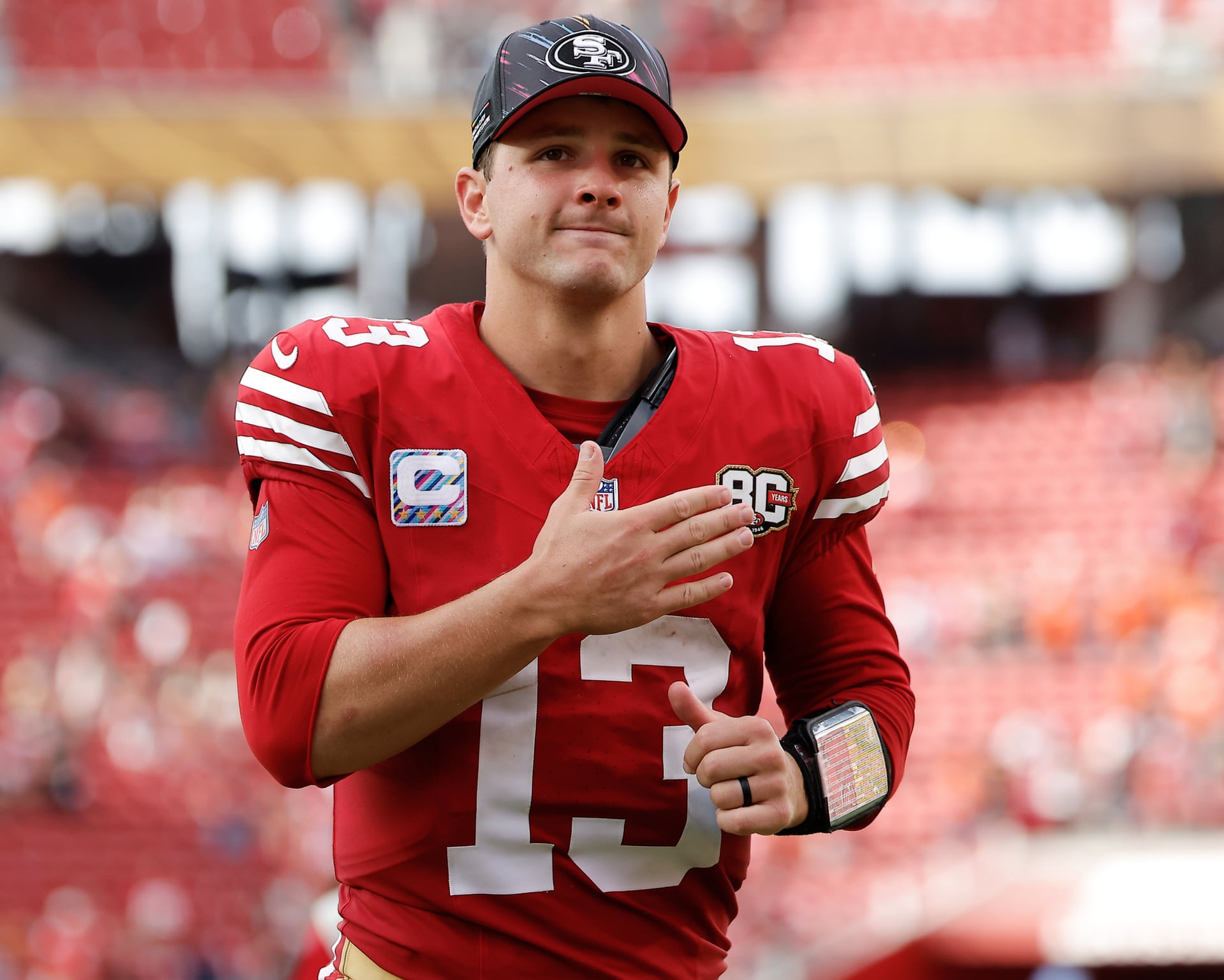 Photo: The Guardian Live Updates 49ers and Seahawks Meet in Week 5 Clash