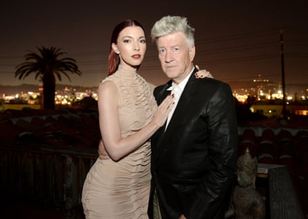 Chrysta Bell and David Lynch in Los Angeles.