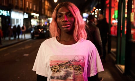 The author on screen: Michaela Coel as Arabella in I May Destroy You.