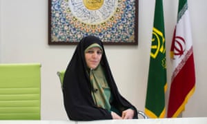 ShahindokhtMolaverdi, Iran’s vice -president for women’s and family affairs