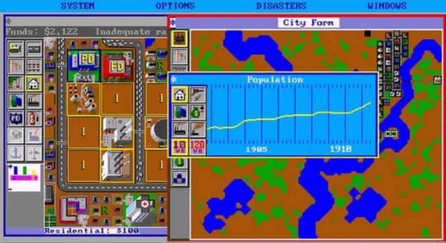 Designs on your time … SimCity.