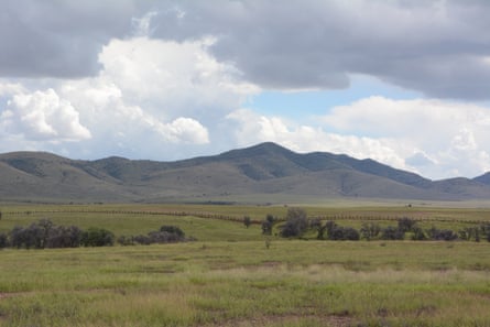 a mountain and grass
