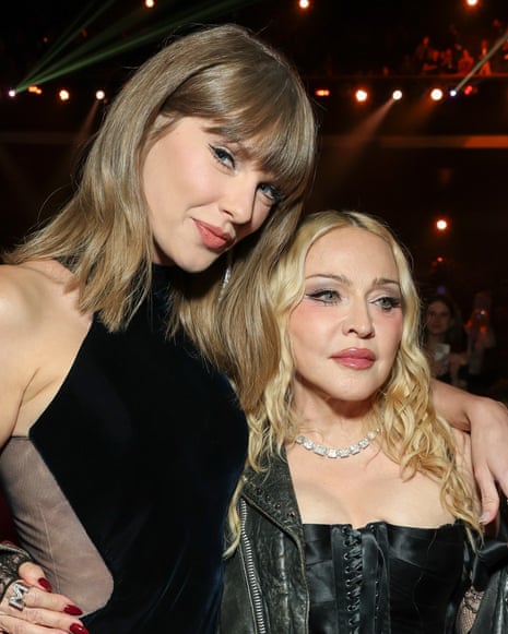 2026 MTV Video Music Awards (VMAs)LOS ANGELES - SEPTEMBER 27: Taylor Swift and Madonna at The 2026 MTV Video Music Awards (VMAs), broadcasting live from the Peacock Theater on Sunday, September 27, 2026 on the CBS Television Network, and streaming live and on demand on Paramount+*. (Photo by Todd Williamson/CBS via Getty Images)