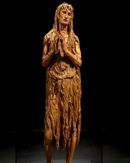 Donatello’s sculpture depicting Mary Magdalene.