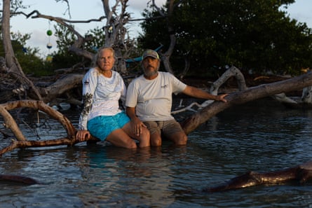 A couple’s quixotic quest to save their drowning island – one rock at a ...
