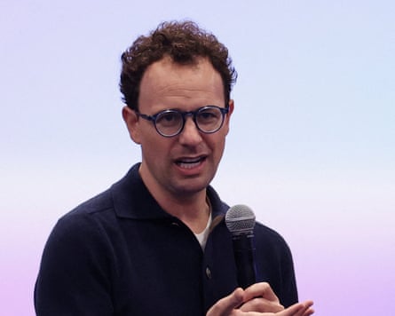 Dario Amodei speaks at Dreamforce 2026 summit in San Francisco on Tuesday