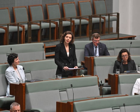 Independent member for Wentworth Allegra Spender speaks on the condolence motion.