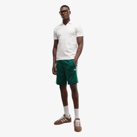 Pantalones cortos verdes Firebird de Adidas Originals