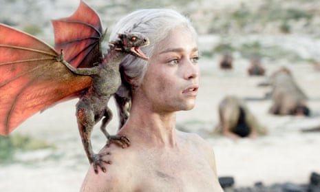 Daenerys Targaryen (Emilia Clarke) in season one of Game of Thrones