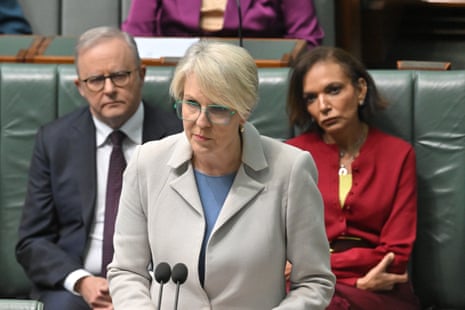 Australia news live: PM and world leaders urge human control over AI; Chalmers says ‘monetised misogyny’ online fuelling DV