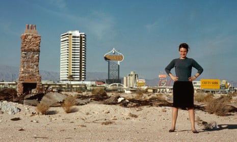 Recognition at last … Denise Scott Brown in Las Vegas in 1966.